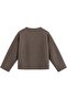 1049 Women's Crew Neck Single Button Short Cashmere Poncho Jacket Mink - 4