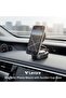 LS62 Magnetic Car Phone Holder with Suction Cup – Dashboard & Windshield Mount, Strong Magnet, 360° Rotation, One-Hand Operation, Universal Smartphone Compatibility – Black - 5