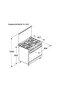 Cooking Range HGX5H0W50M 90X60 5Burner - 5
