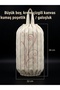 Large Size Bag Organizer or Shoe Cover Cream Color Linen Fabric Bag Organizer Storage Bag 22X38 cm - 3