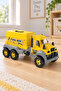 Grand Truck Toy Truck with Repair Bag 3+ Months – Large Yellow Truck with Tool Set