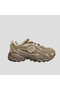 26K368-1 Women's Genuine Leather Sports Shoes Beige