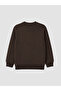 Boy's Thick Sweatshirt with Crew Neck - 2