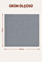 Self-Embossed Geometric Pattern Chenille Sofa Cover 170X225 cm Multi-Purpose Sofa and Bed Cover - 5