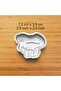 Wild Dinosaur Set Cookie and Candy Dough Mold - 5