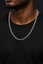 Stainless Steel Gourmet Chain Men's Necklace