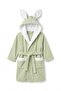 Hooded 100% Cotton Velvet Children's Bathrobe