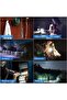 مصابيح يدوية، مصباح يدوي بقوة 100000 لومن، مع شاشة عرض رقمية وشحن من نوع C، مصباح LED بقوة 20 واط مع خاصية التكبير والتصغير - 7