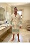Men's Peshtemal Bathrobe, Moraca Peshtemal Bathrobe, Cotton Peshtemal Bathrobe
