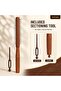 Milano Professional Extra-Slim Wooden Round Hair Brush M7181 with Sectioning Tool, Ball-Tipped Nylon Bristles and Square-Sided Handle for Precision Blow-Drying & Styling, Made in Italy - 5