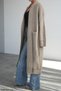 Women's Shawl Collar Long Knitwear Cardigan (Standard Size)