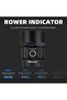 X100 Led Flashlight 2050 Lumen High Brightness USB C Rechargeable Torch Light 5 Modes Stackable Flashlight - 3