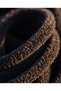 Black Plush Velvet Round Shoelaces 120 cm - 4