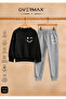 Children's Smile Printed Tracksuit Set – Ages 3-12