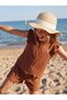 Alita city: the distinctive straw bucket hat for girls