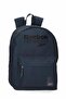 Navy Blue School Backpack and School Bag with Zippered Front Pocket 45X33X14 cm - 6