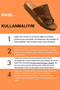 Genuine Leather Men's Slippers - Genuine Leather Men's Slippers with Soft Thick Soles 3D Tan - 8