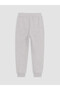 Ozmarka New Season Black Elastic Waist Boys' Jogger Sweatpants 3-Piece Set - 3