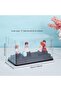 Clear Self-Assembly Acrylic Display Case, Transparent Dust Proof Protection Showcase, Self-Assembl D - 6