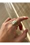 Flora Adjustable Steel Ring - 3
