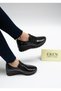 5507 Eren Shoes&Bag Genuine Leather Printed Wedge Heels Women's Casual Shoes Real Leather Patent Leather Black Printed - 7