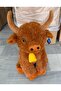 Toy Plush Cute Sleeping Companion Giant Size Horned Bull 90 cm - 3