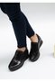 5507 Eren Shoes&Bag Genuine Leather Printed Wedge Heels Women's Casual Shoes Real Leather Patent Leather Black Printed - 4