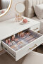 ✨   Acrylic Drawer Organizer Set Transparent Makeup Jewelry Cosmetic Closet Organizer - 5