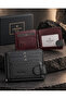 711 Genuine Leather Men's Magnetic Card Holder/Wallet with Hinged Money Compartment - 2