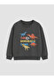 Dinosaur Printed Boys' Tracksuit Set - 2
