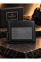 711 Genuine Leather Men's Magnetic Card Holder/Wallet with Hinged Money Compartment - 6