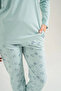 Mother & Daughter Pajama Set, (Sold Separately), 100% Cotton, with Pockets, Who Needs a Hug Print, Round Neck - 7