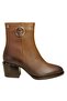 1853214 Genuine Leather Heeled Classic Women's Boots - 4