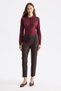 Slim Fit Slit Trousers - 2