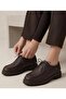 2412920K Genuine Leather Laced Daily Casual Shoes