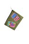 Sardalya 2 Patterned Khaki Green Portfolio Clutch Tablet Case - 4