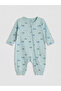 Patterned Baby Boy Jumpsuit