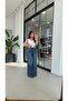 Lazer Wide Leg Jean Blue - 3