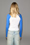 Marya women's organic cotton long sleeve raglan white t-shirt - 6