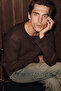 Kyro Men's Long Sleeve Brown T-Shirt with Patches - 3