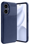 Honor 400 Compatible Case Auto Focus Carbon Cover - Dark Blue