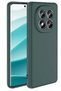 Xiaomi Redmi Note 14 Pro 5g Compatible Case Nano Velvet Silicone - Dark Green