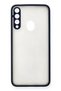Huawei Y6P Compatible Case Montreal Silicone Cover - Navy Blue