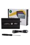 PM-13948 صندوق قرص صلب محمول أسود مقاس 2.5 بوصة يدعم USB 3.0 Sata HDD - 3