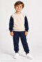 Boy's Top and Bottom Set, Navy Blue, Seasonal, 100% Cotton