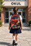 Cars Lightning Mcqueen Primary School Bag Children's Backpack Car Racing Themed School Model 38X28X15 - 6