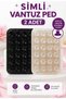 2 Pieces of Glittery Silicone Phone Holder with Suction Cups, Vacuum Non-Slip Adhesive Surface
