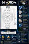 Functional Silver-Navy Blue Color 10 Atm Sapphire Glass Japanese Miyota Complete Steel Men Wristwatch 1176Mr - 6