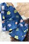 Girls' Denim Jacket and Jeans Pants Floral Patterned 2-Piece Set - 2
