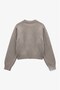 Mink Decorated Buttoned Cardigan - 7